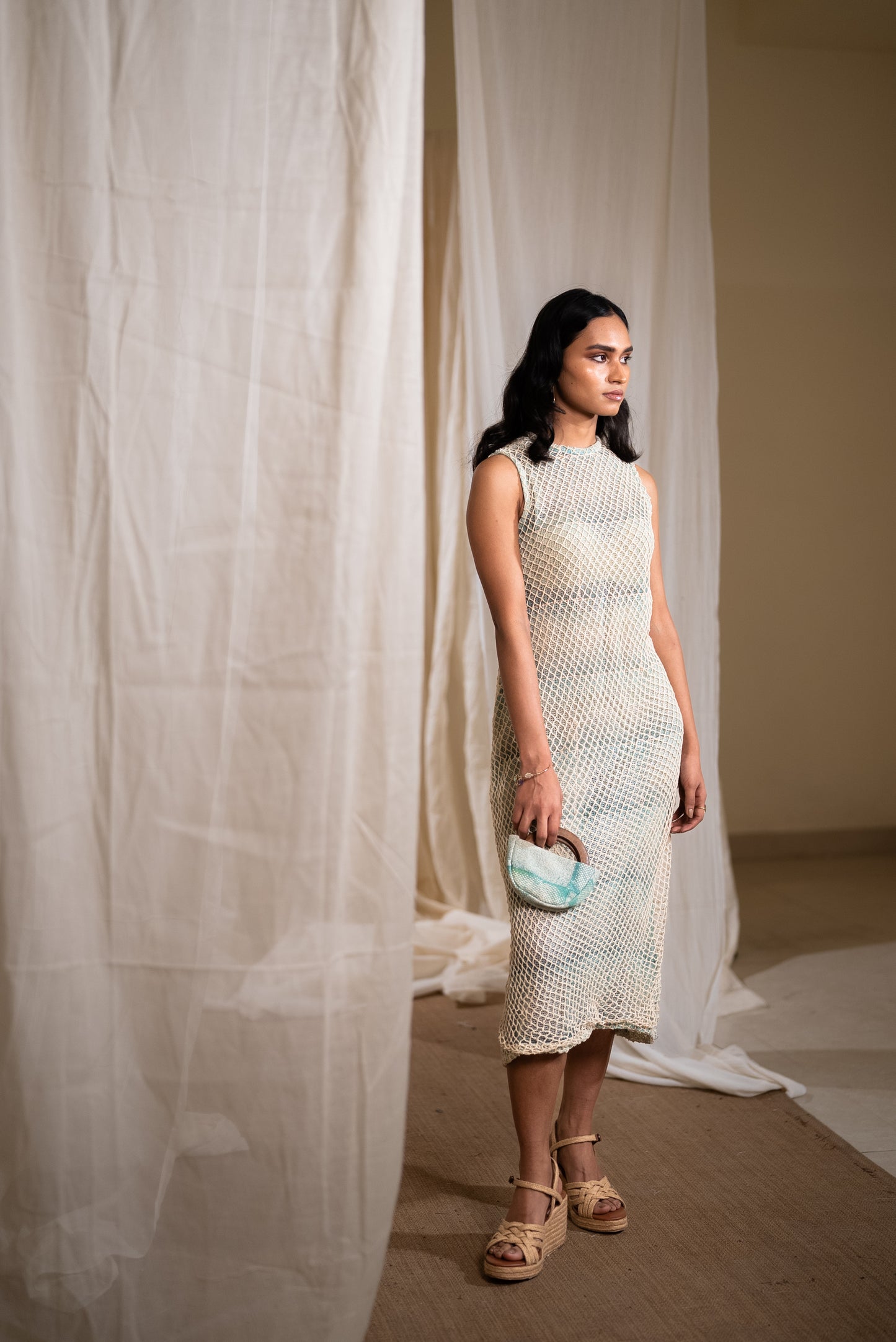 MARINA honeycomb dress
