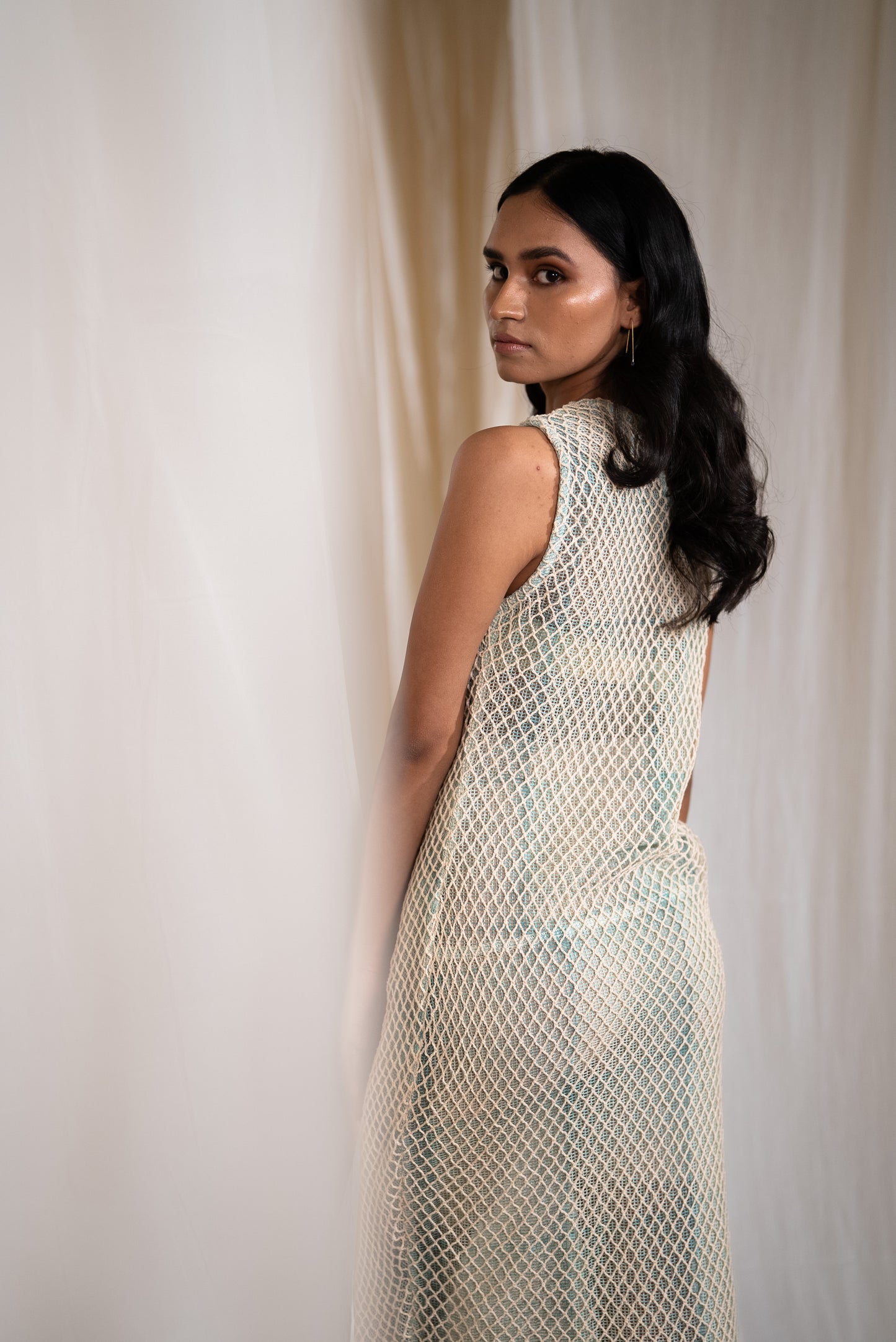 MARINA honeycomb dress