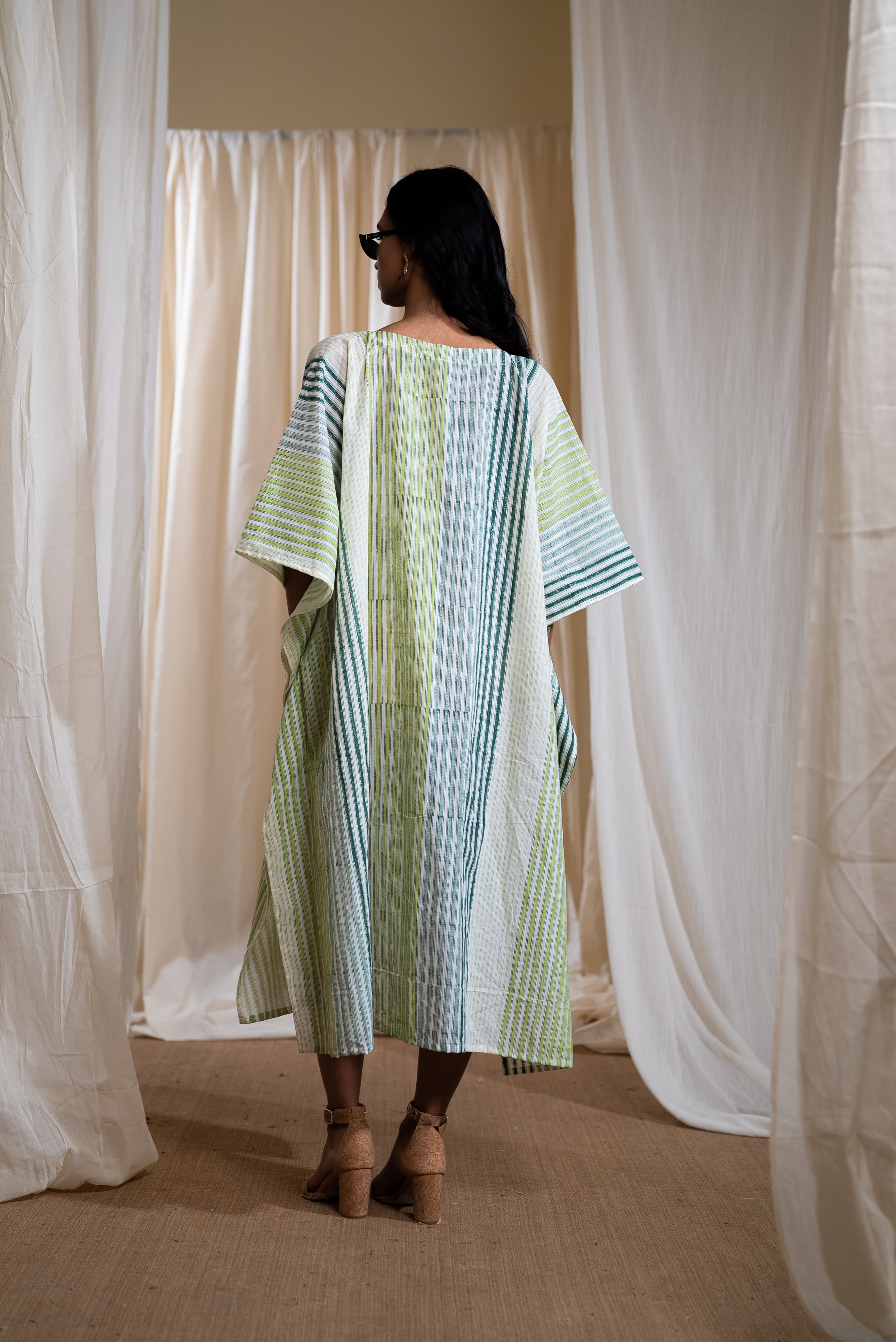 MARINA skyline cotton kaftan