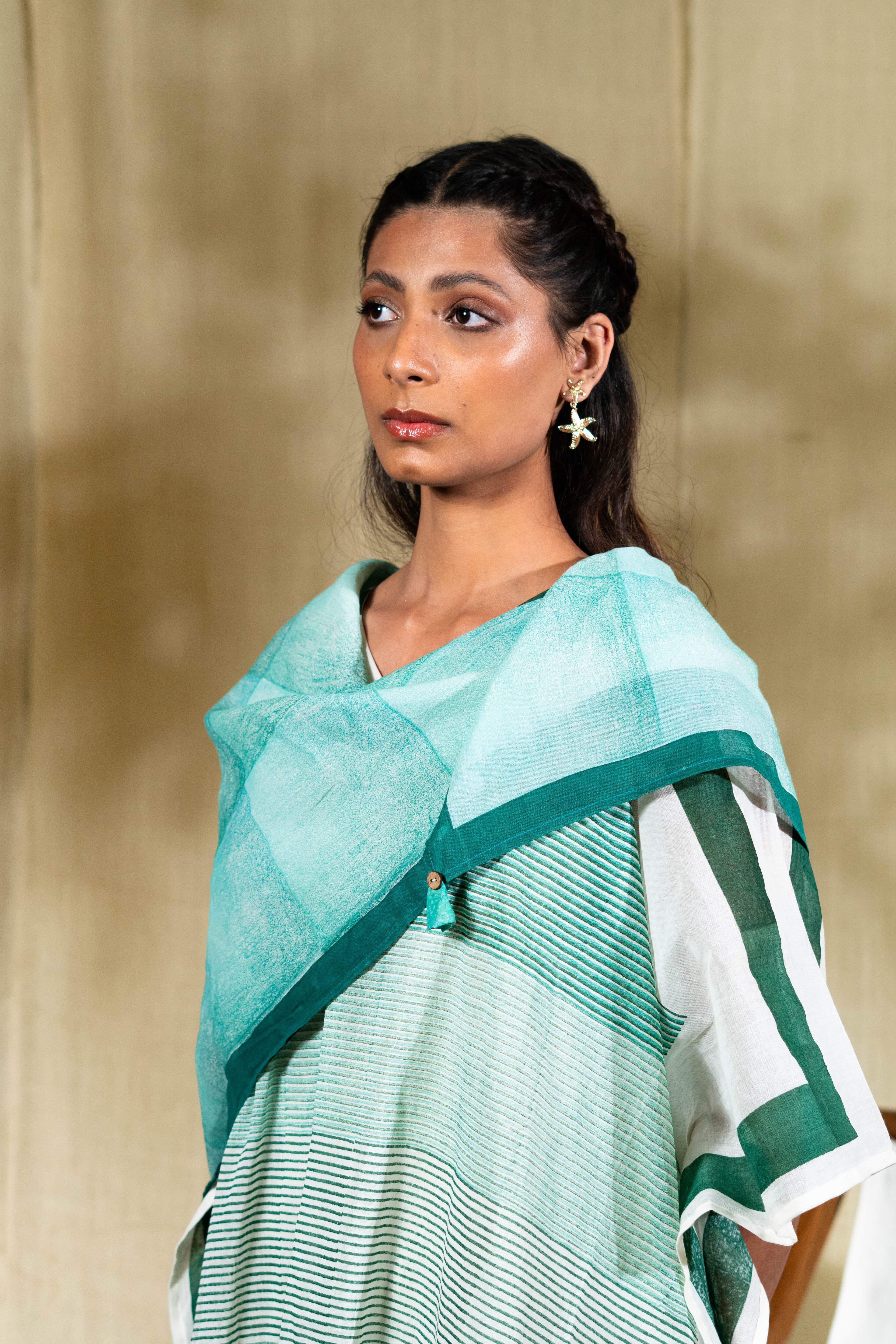 MARINA hype Kaftan Set with slip (Set of 4)