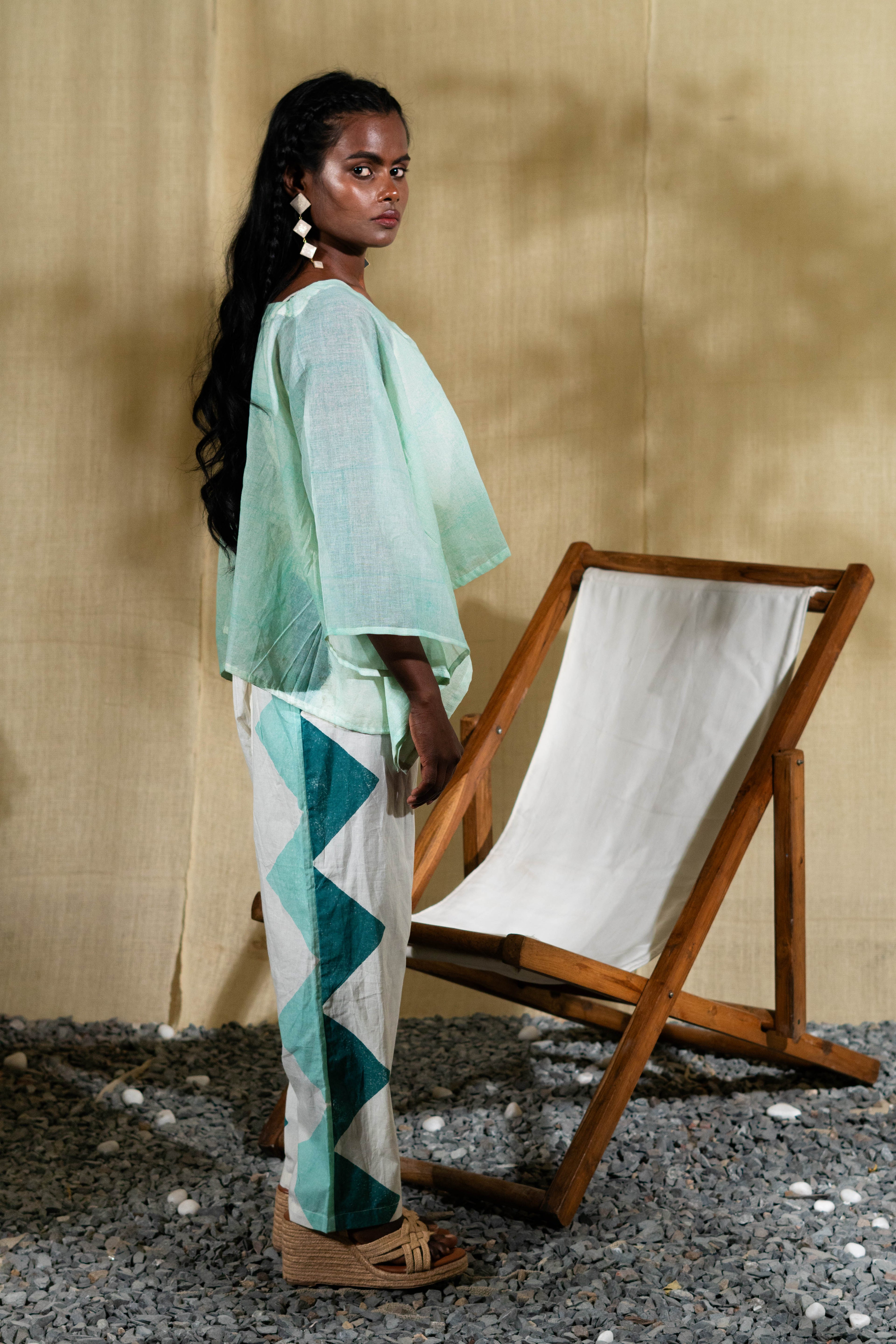 MARINA deccan Kaftan Co-ord (Set of 2)