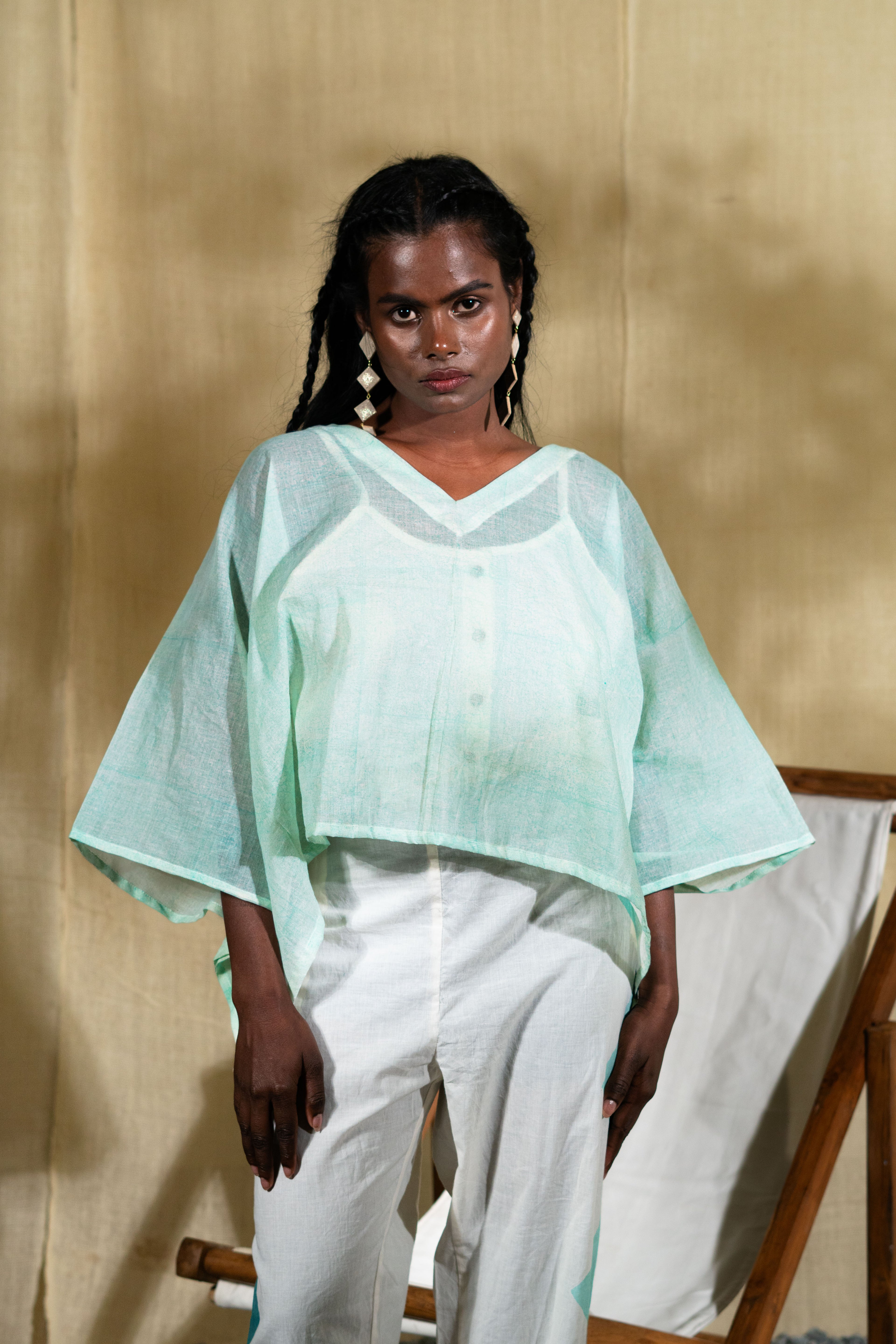 MARINA deccan Kaftan Co-ord (Set of 2)