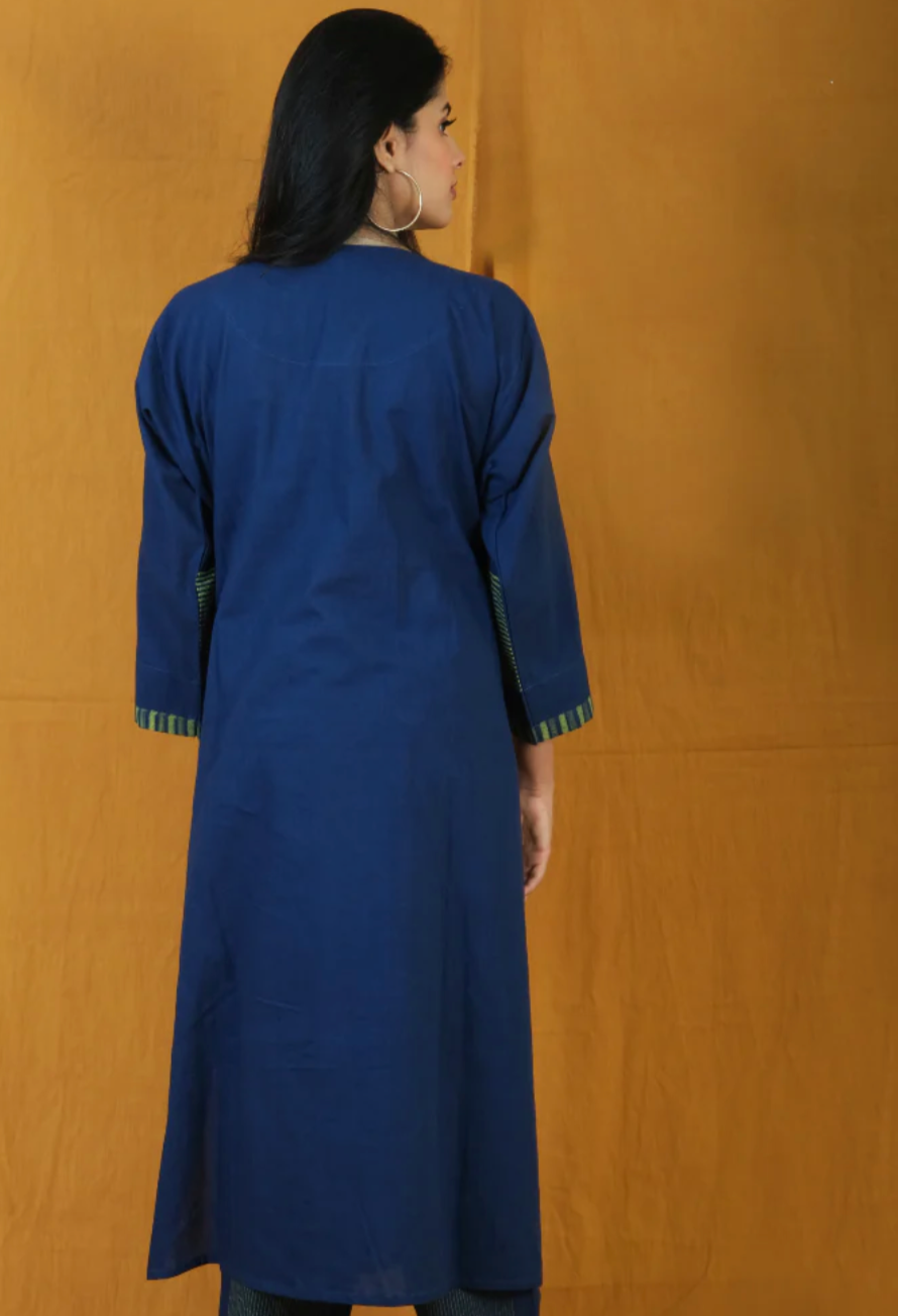 Twister Navy Dress
