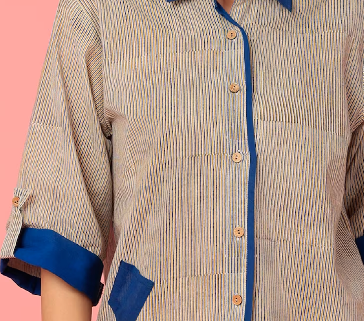 Micro Indigo Shirt
