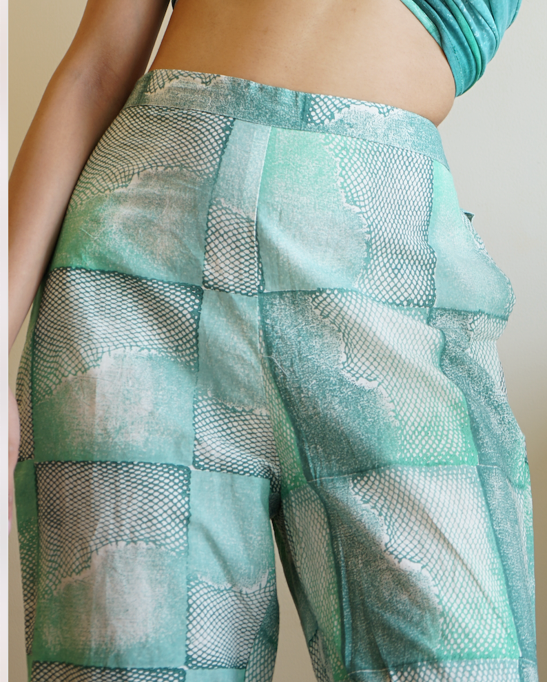 MARINA honeycomb pants