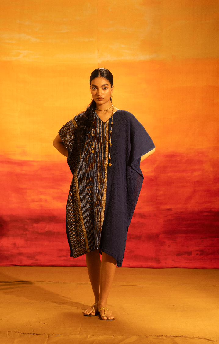 Illume Luma Navy Blue Kaftan