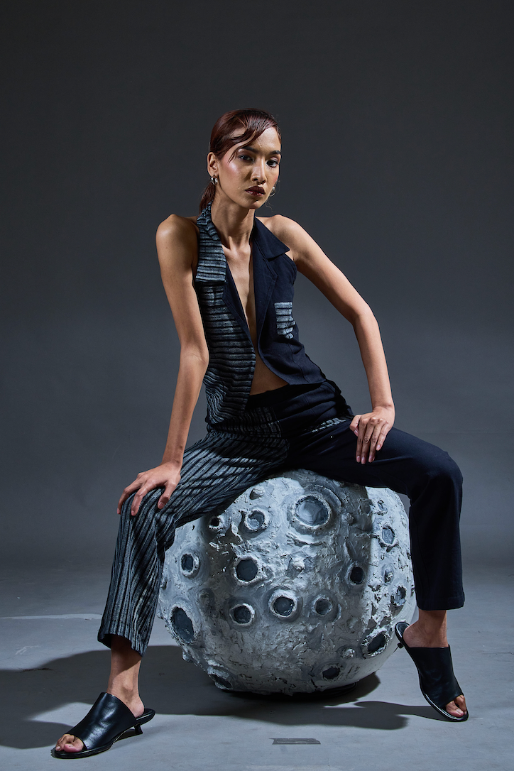 FIZZ Charcoal Waistcoat Coordinate | Pitch to Get Rich Edit