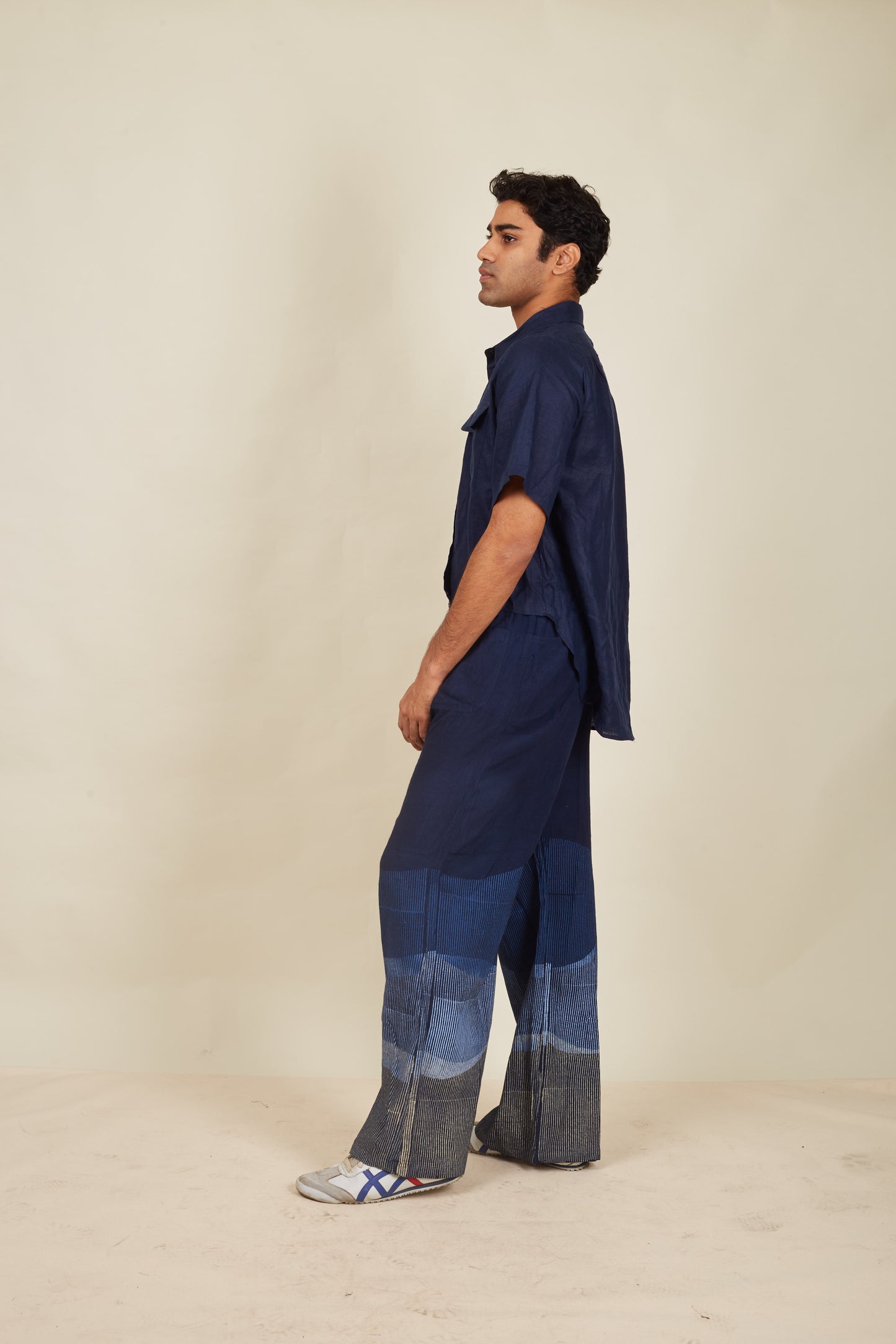 BANANA man Crossroads Navy Wave Co-ord