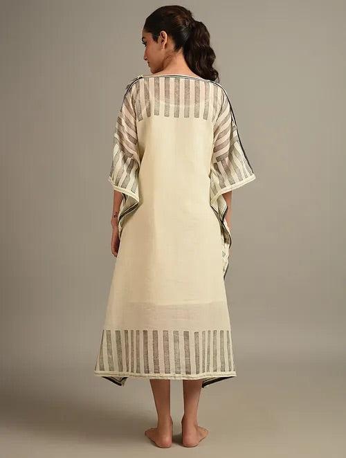 Corner Piano Long Kaftan with Slip