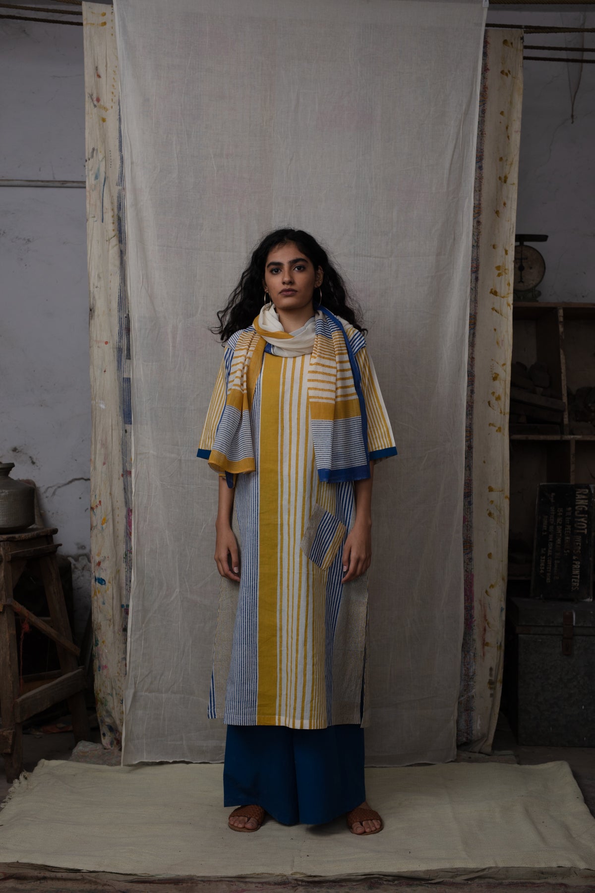 Seabed Indigo Palazzo