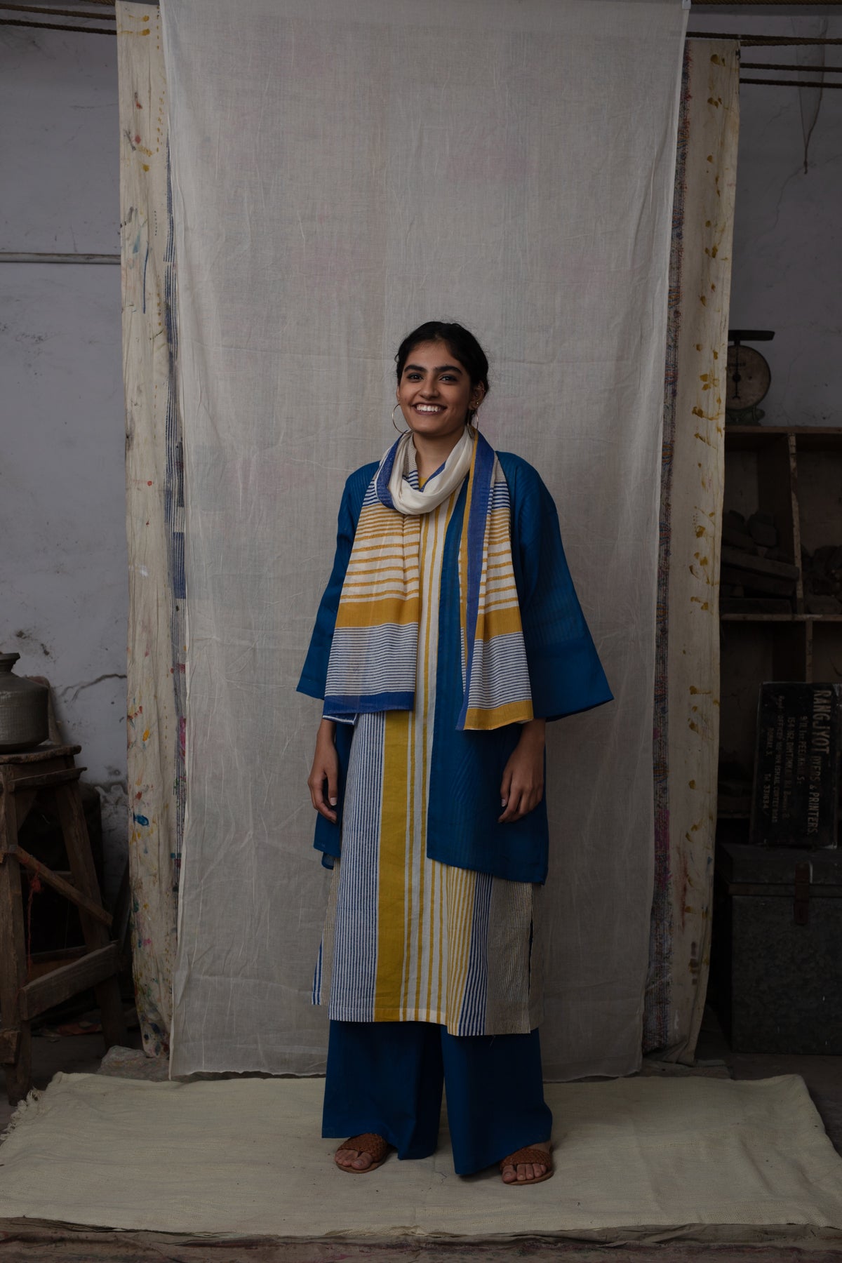 Seabed Indigo Palazzo