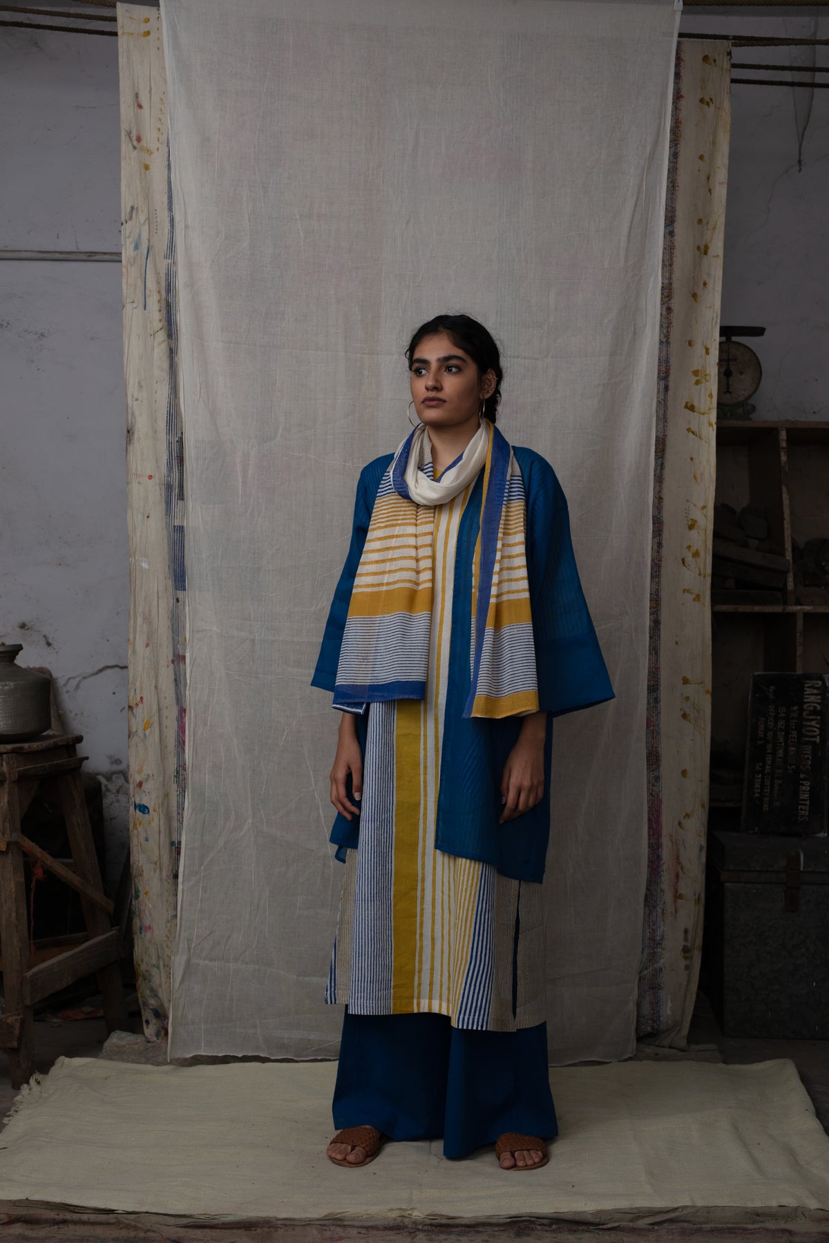 Seabed Indigo Palazzo