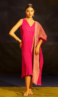 Illume Gold Sided Shocker Pink Kaftan - BANANA labs