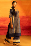 Illume Luma Navy Kurta with Pants - BANANA labs