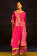Illume Halo Shocker Pink Kurta - BANANA labs