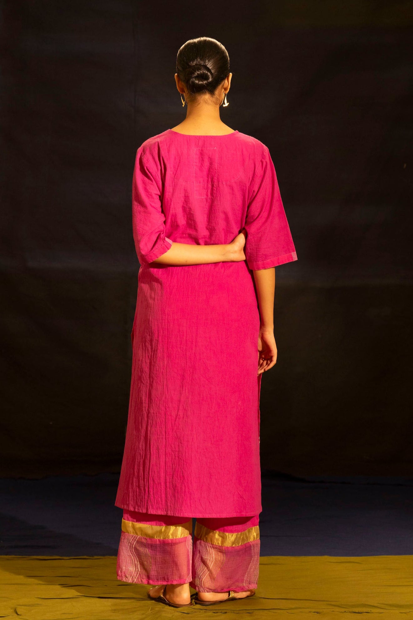 Illume Halo Shocker Pink Kurta