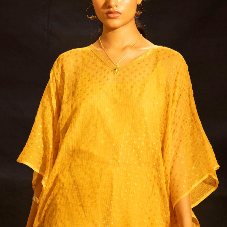 Illume Sunlit Rivet Kaftan Set with Pants and Slip (Set of 2)