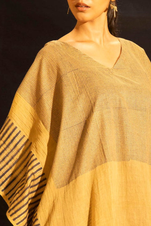 Illume Sand Beige Kaftan with Slip (Set of 2)