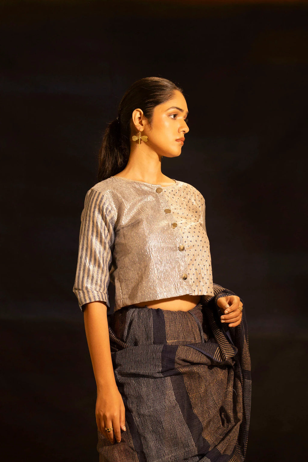 Illume Prism Silver Blouse - BANANA labs