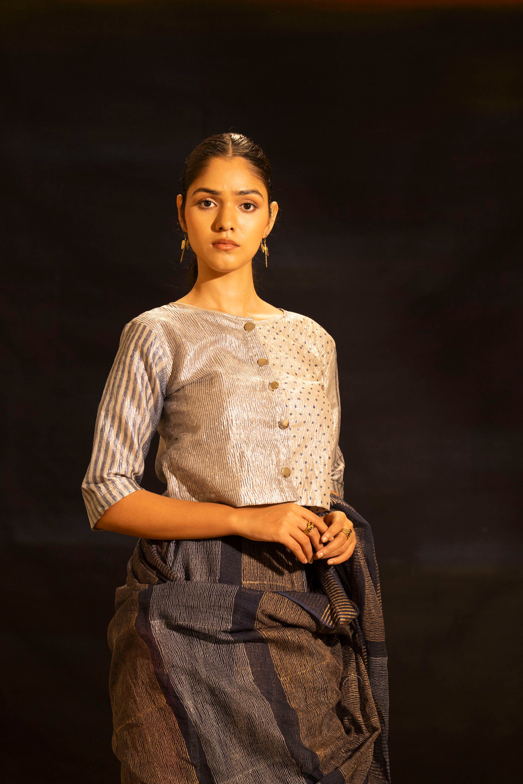 Illume Prism Silver Blouse