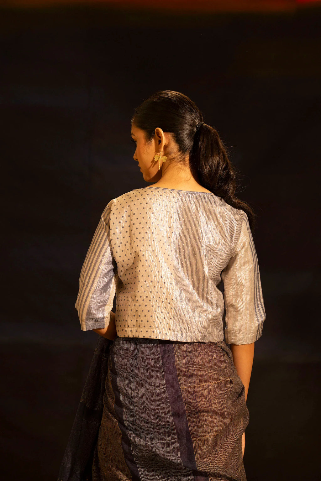 Illume Prism Silver Blouse - BANANA labs