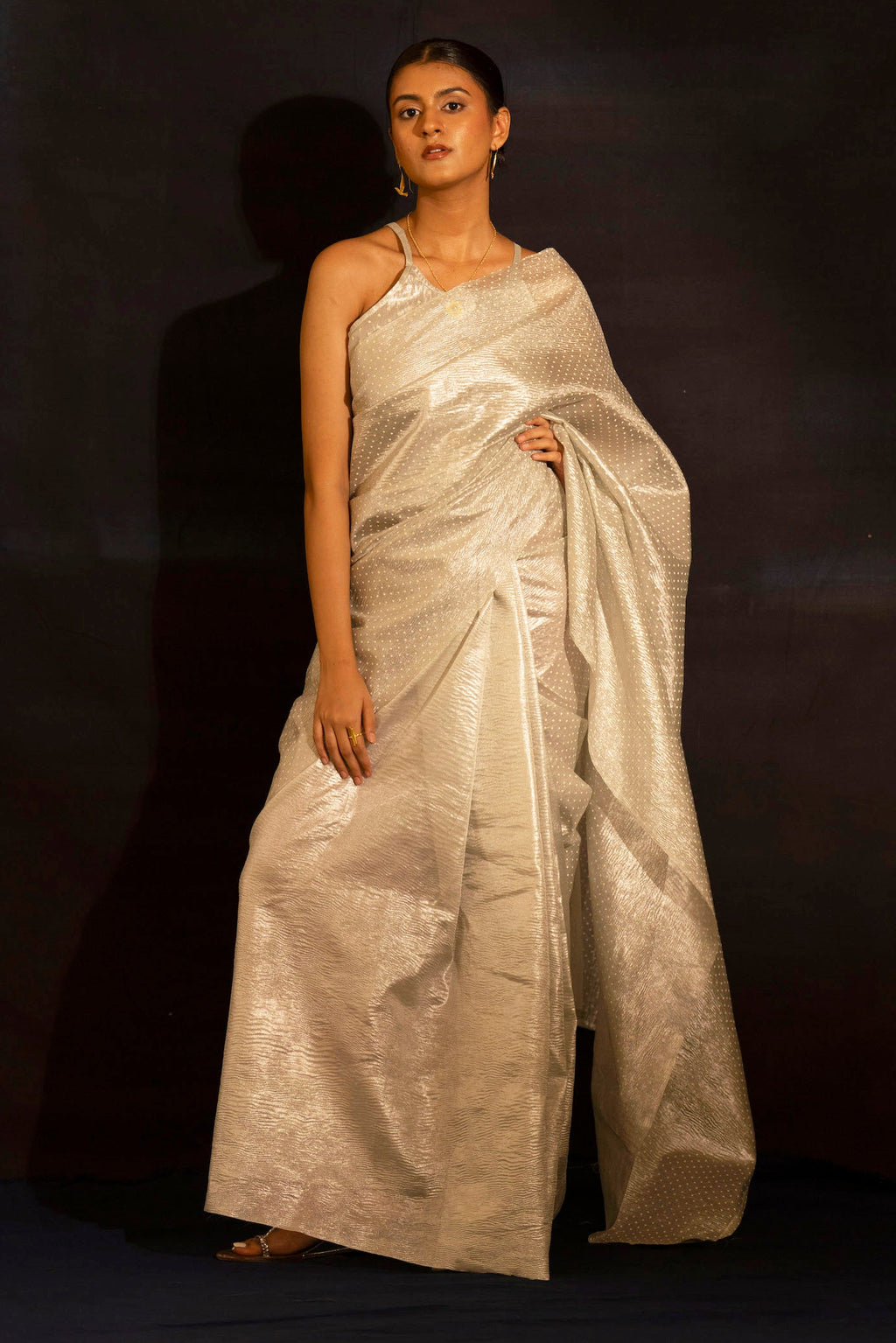 Illume Liquid Silver Saree