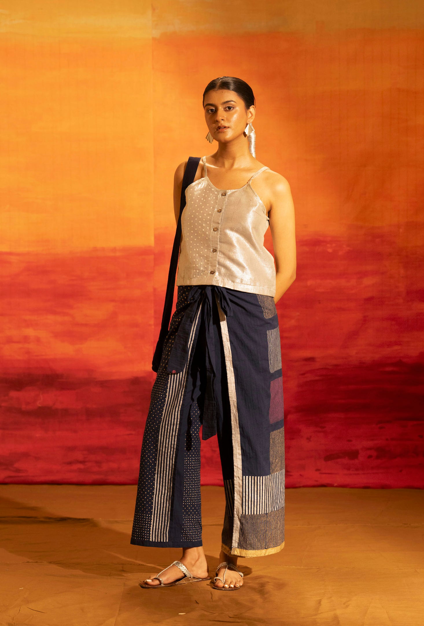 Illume Navy Laze Pants