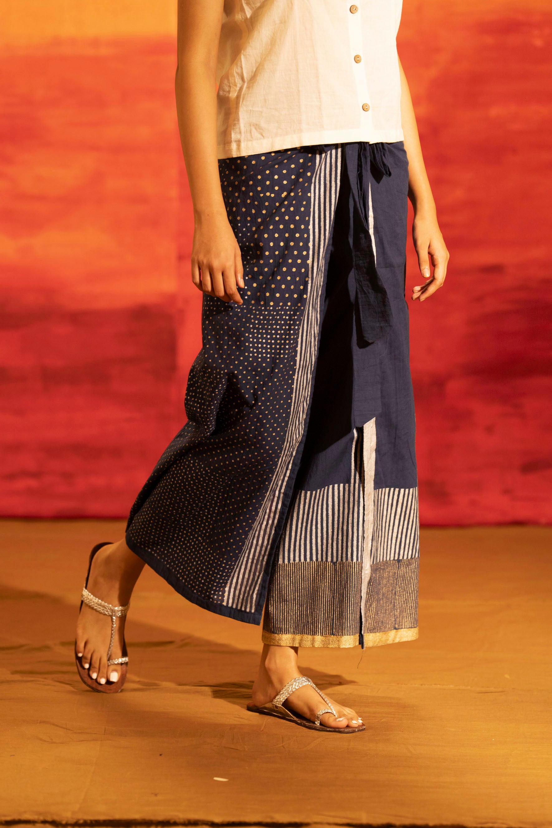 Illume Navy Laze Pants