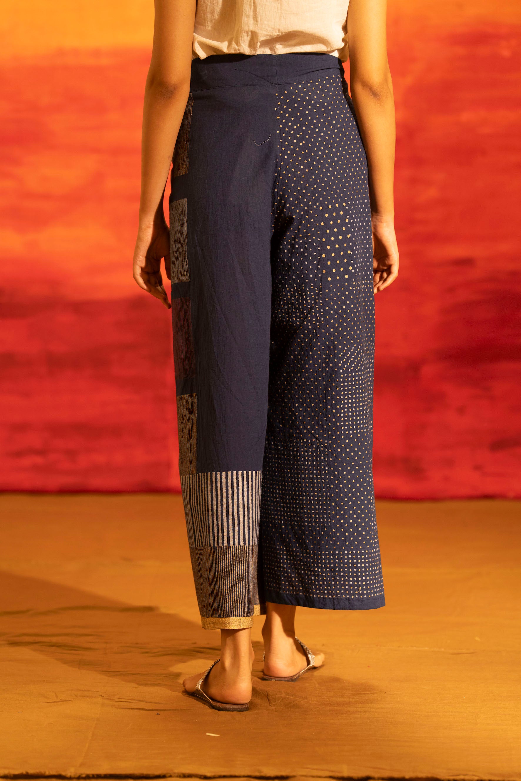 Illume Navy Laze Pants