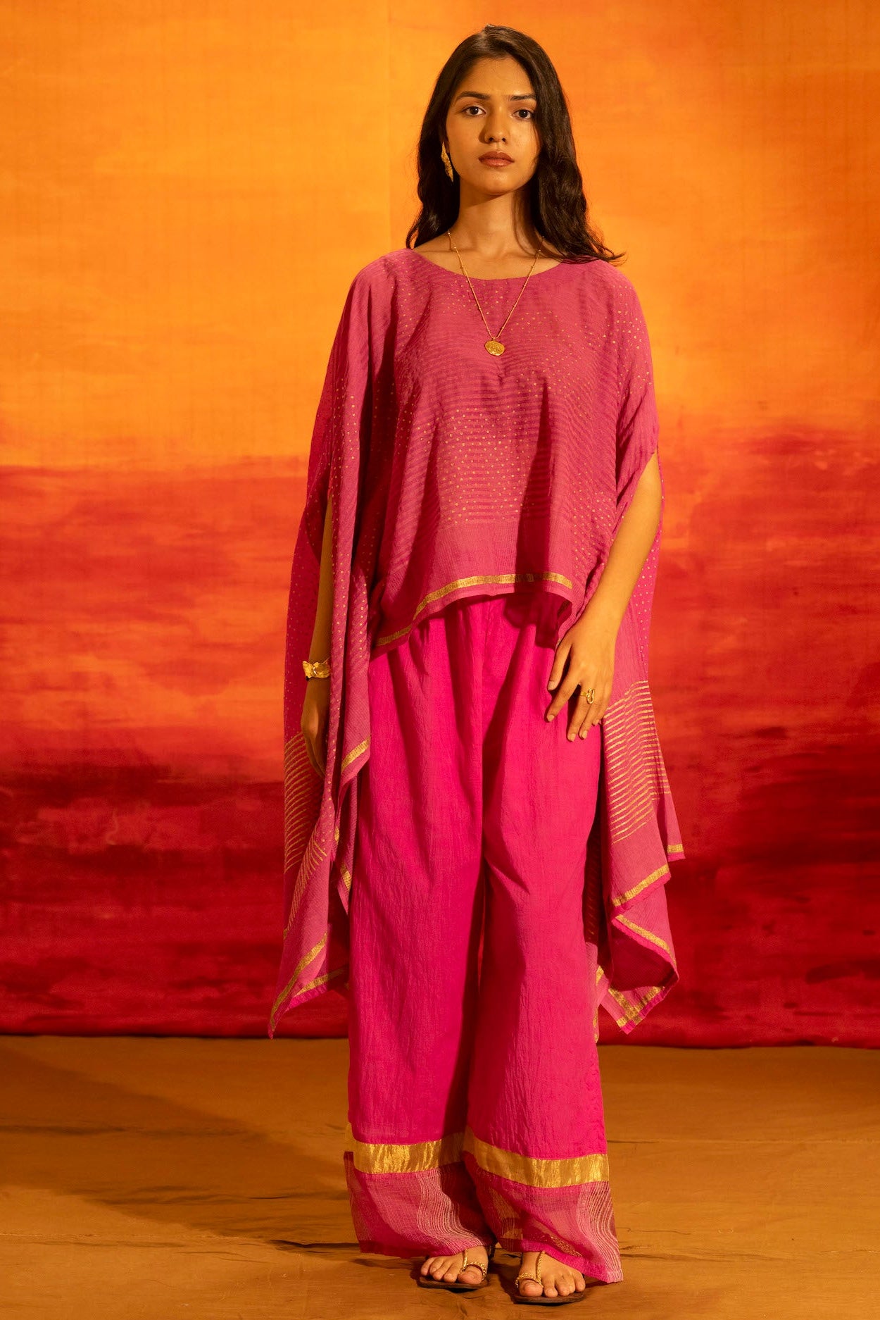 Illume Wind Shocker Pink Kaftan