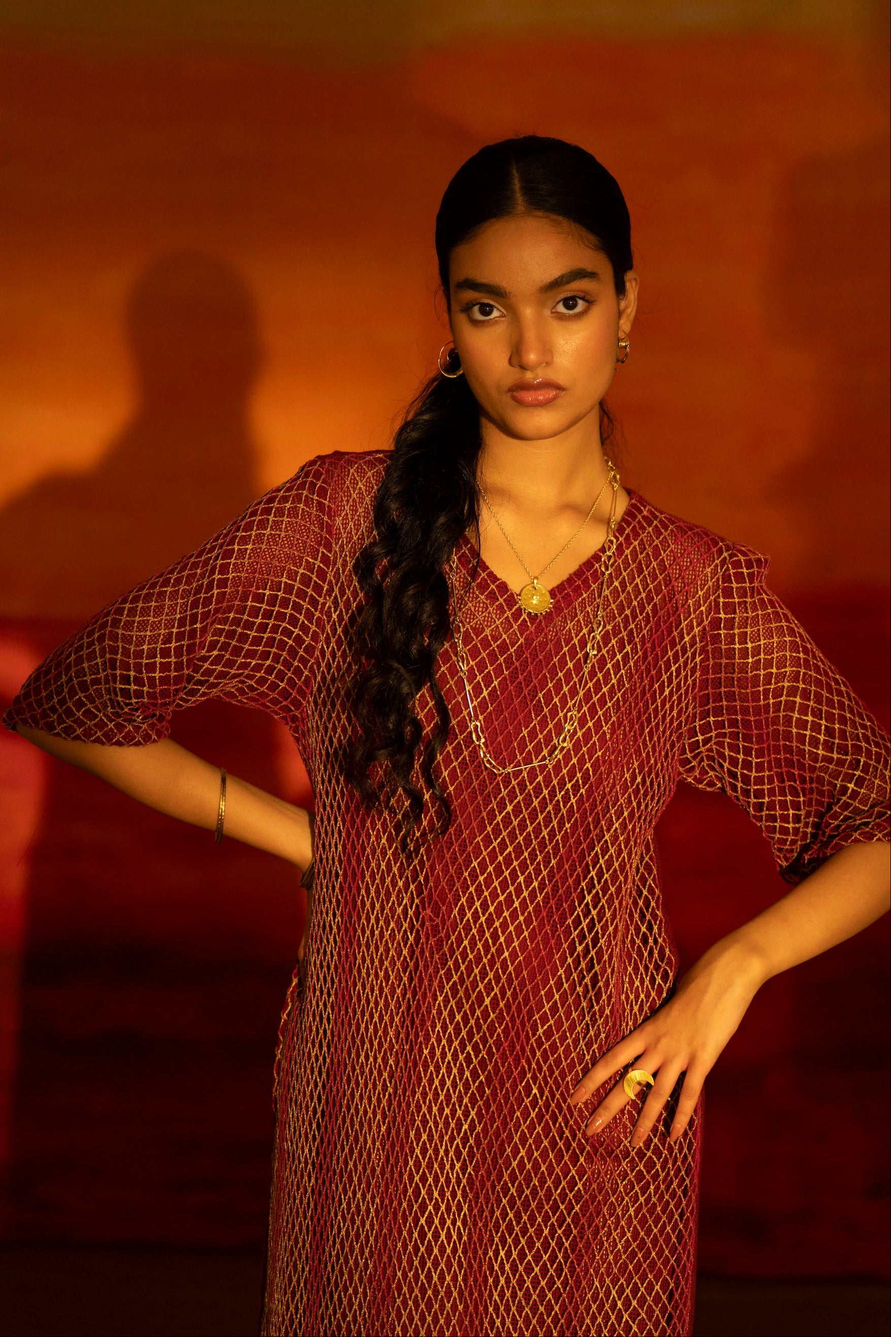 Illume Eclipse Maroon Dress