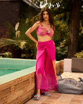 Weekend Candy Pink Wrap Pant Set