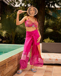 Weekend Candy Pink Wrap Pant