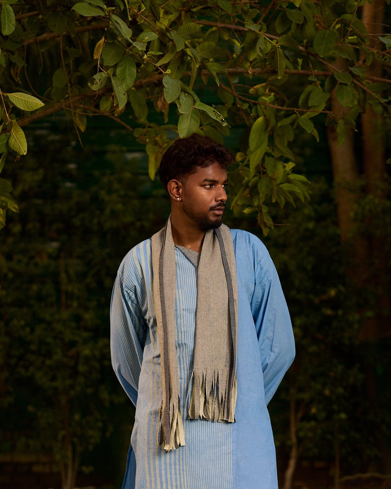 Weekend Laze Denim Stole
