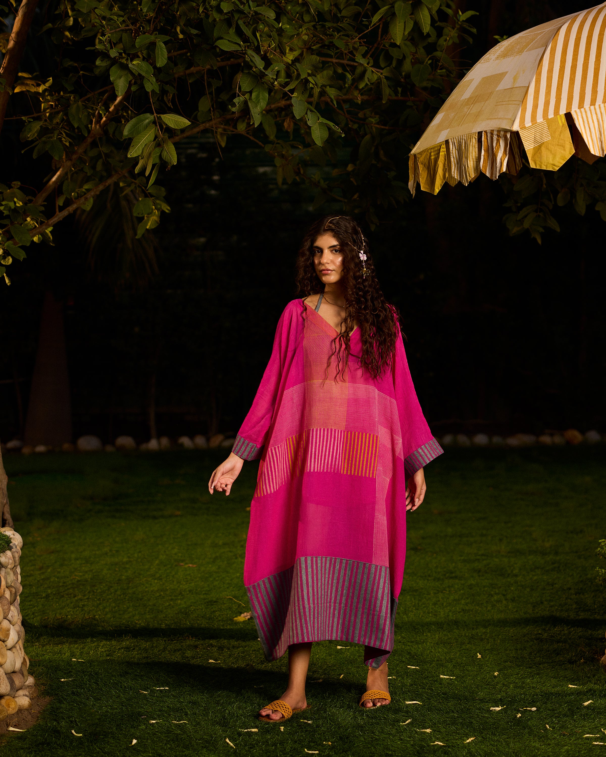 Weekend Candy Pink Mul Asymmetic Dress