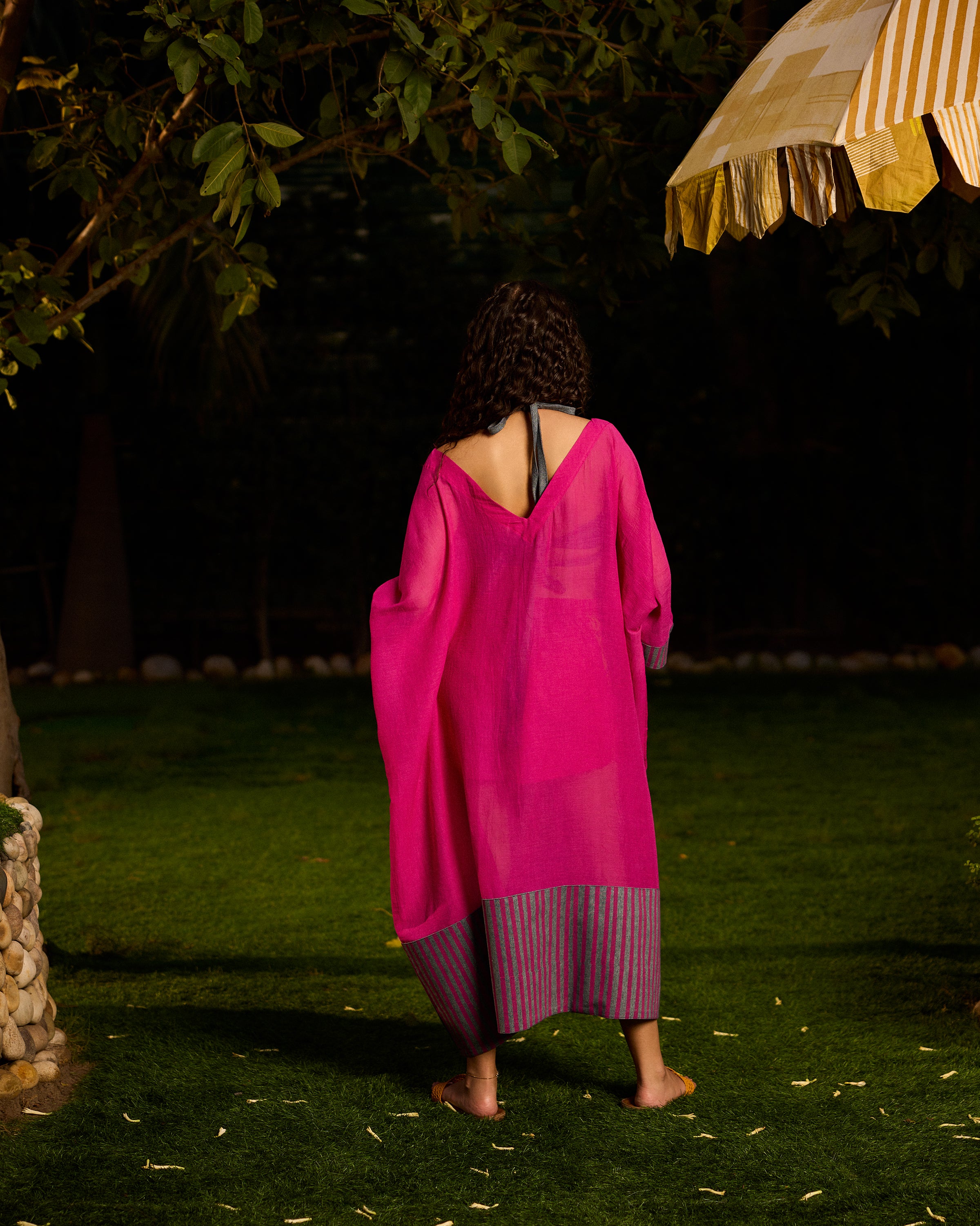 Weekend Candy Pink Mul Asymmetic Dress