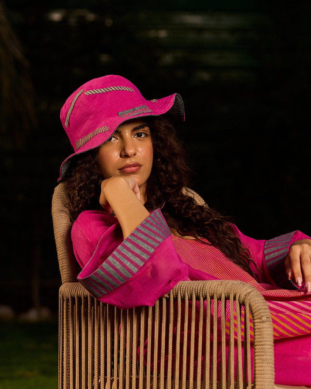 Weekend Reversible Candy Pink Hat