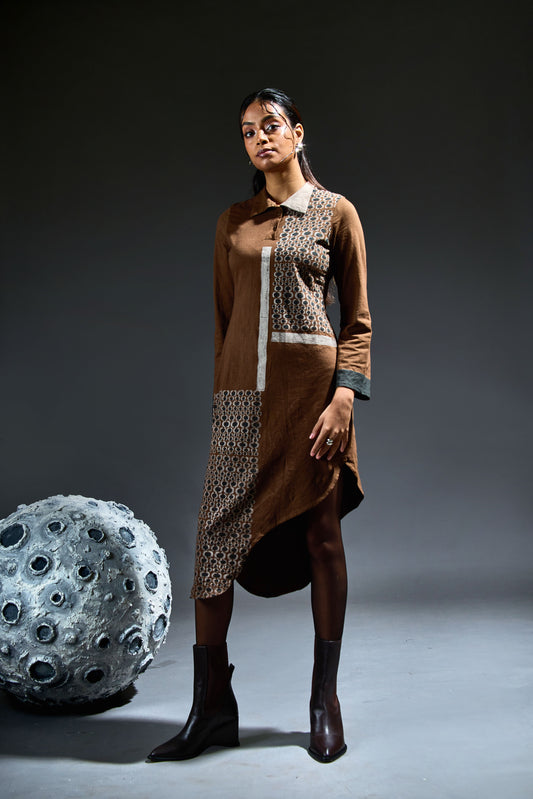 Crater Riff Brown Dress