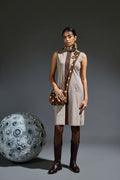 Crater Stormy Brown Dress - BANANA labs