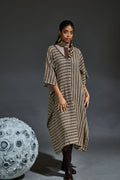 Crater Brown Mesh Kaftan - BANANA labs