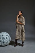 Crater Brown Mesh Kaftan - BANANA labs