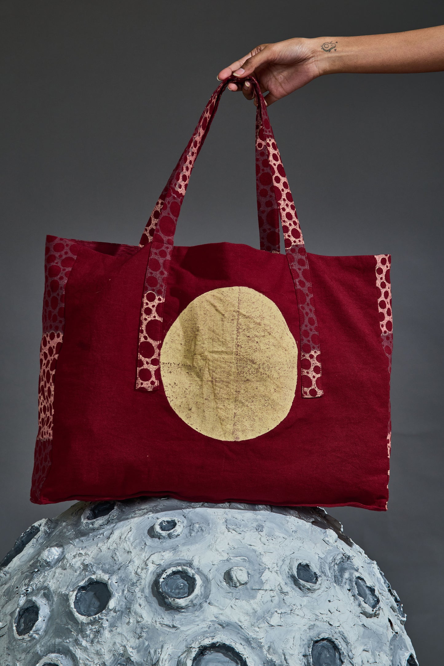 Crater Lunar Tote Bag