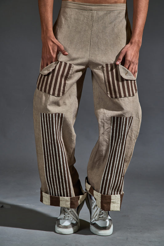 Crater Man Brown Pants