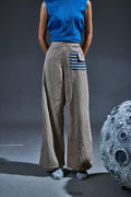 Crater Wave Indigo Grey Coordinate (Set of 2) - BANANA labs