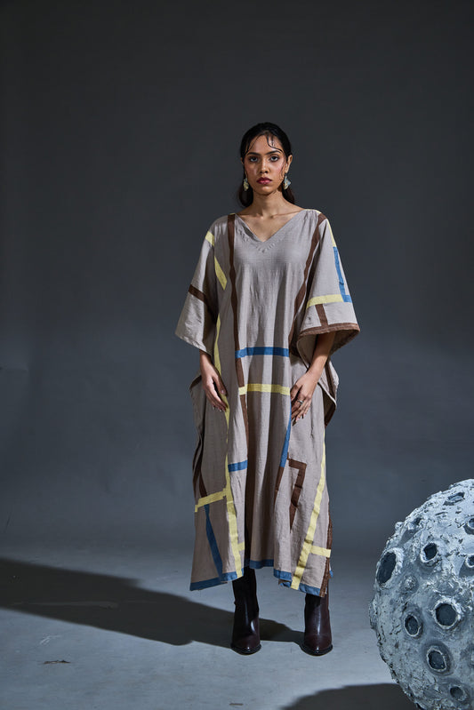 Crater Stormy Grey Kaftan