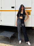 FIZZ Charcoal Waistcoat Coordinate | Pitch to Get Rich Edit - BANANA labs
