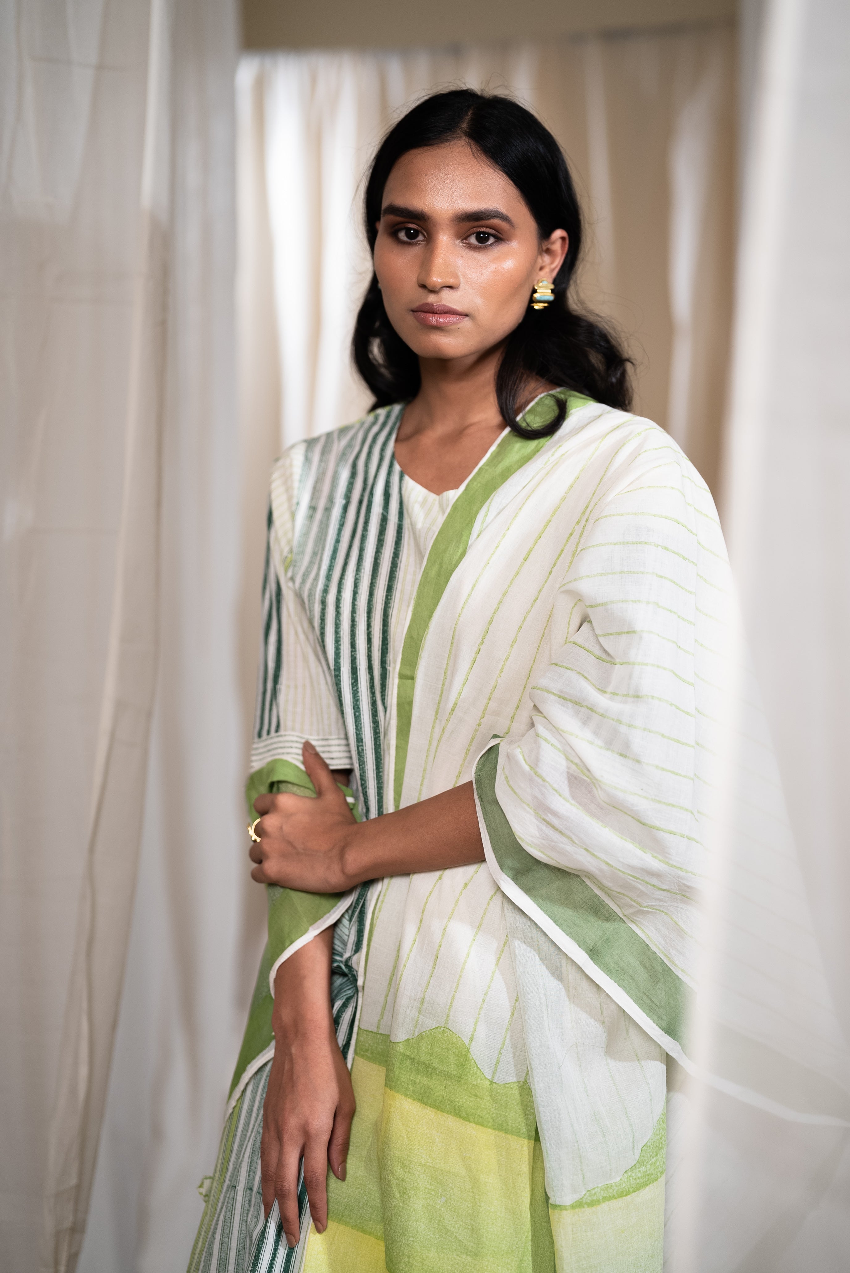 MARINA skyline Kurta (Set of 3)