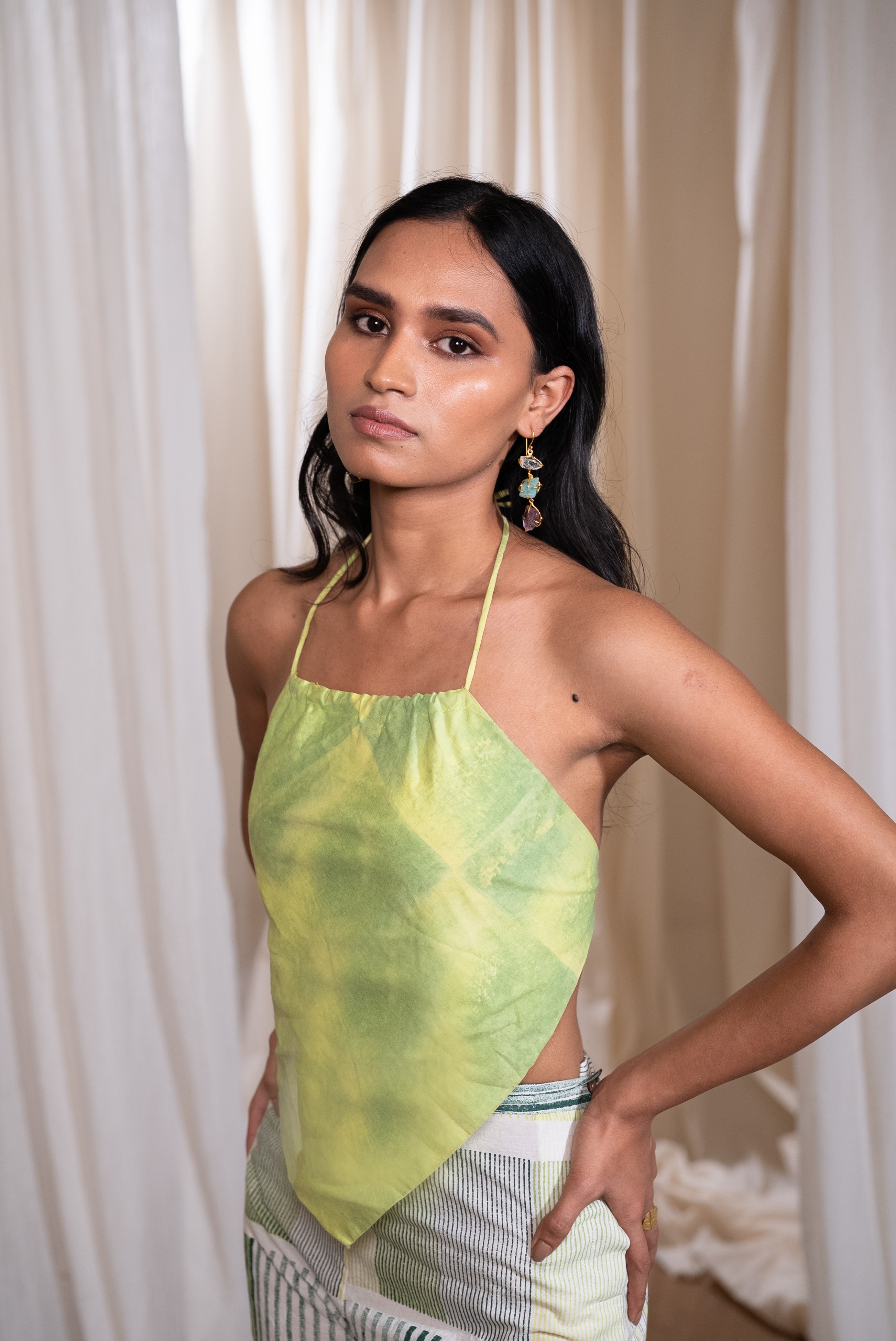 MARINA Lime Top