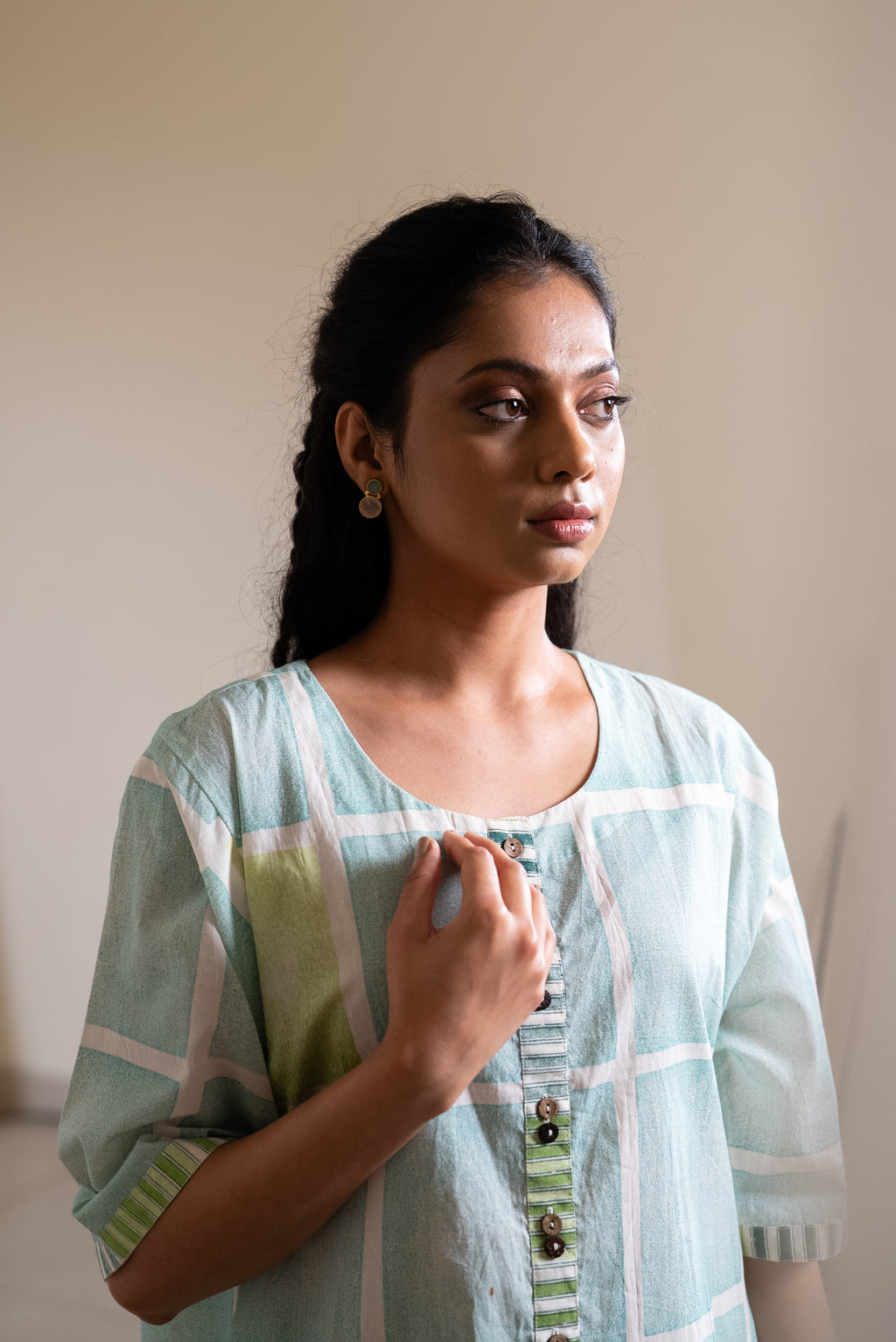 MARINA Block-Block Kurta