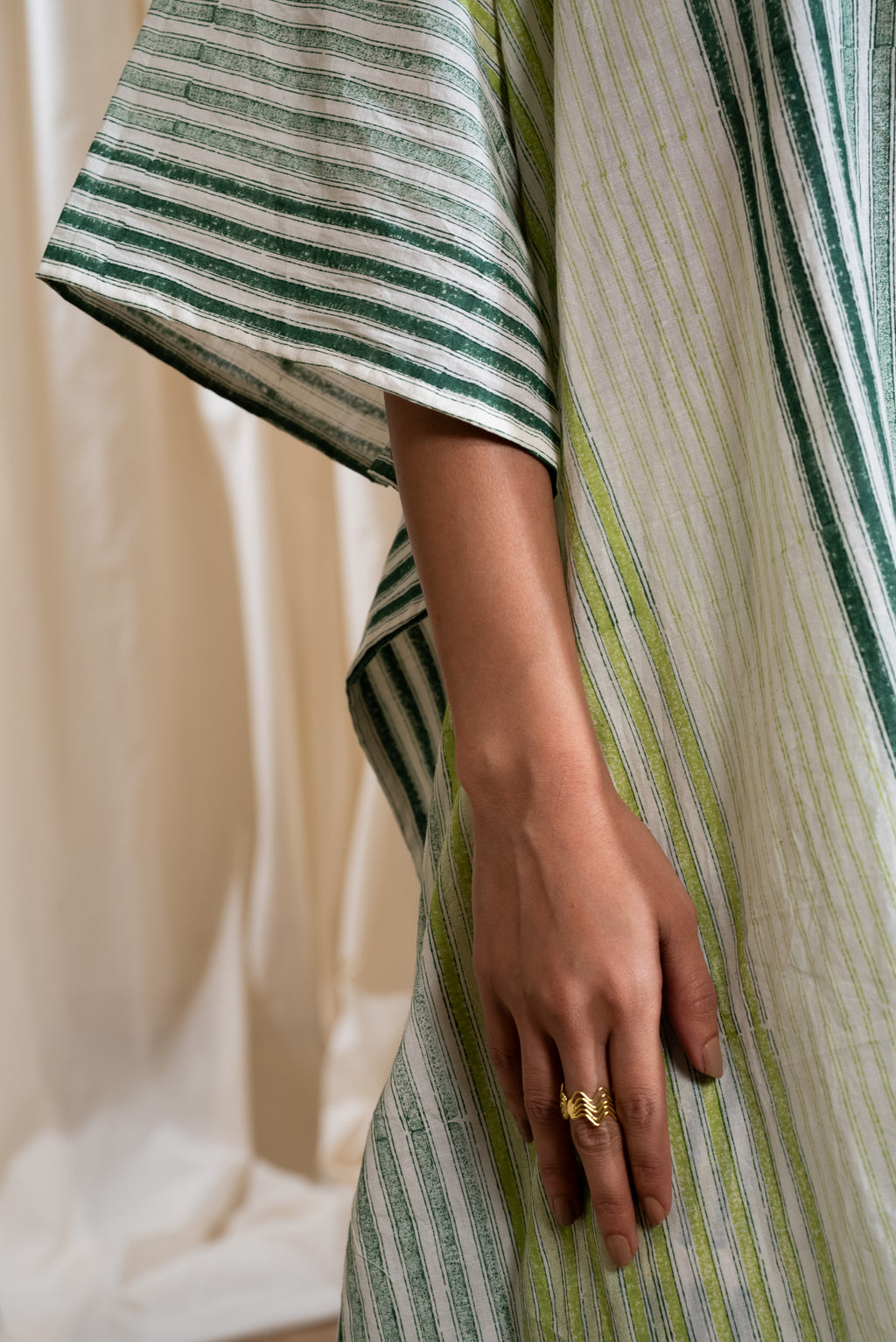 MARINA skyline cotton kaftan